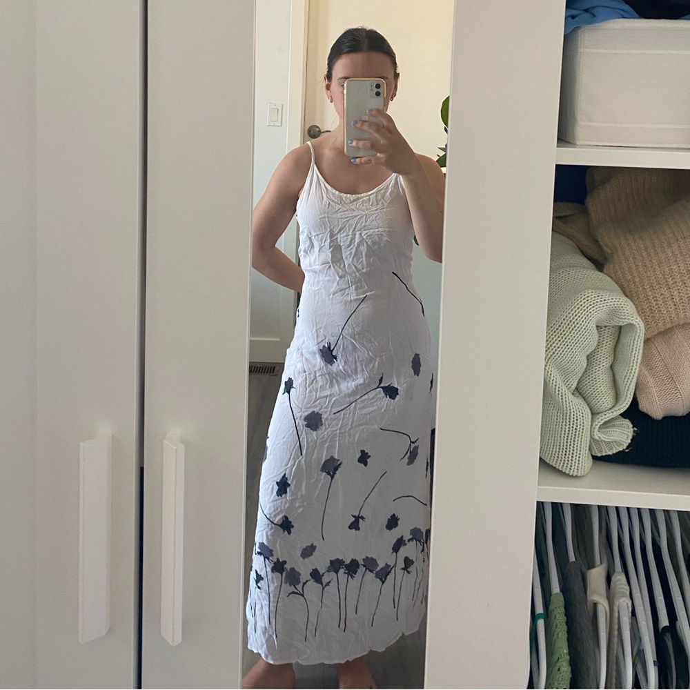 Vintage floral dress